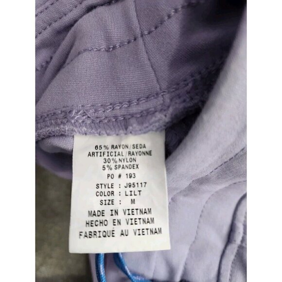 JAANUU Scrub Pants Womens Medium Purple 10-Pocket Jogger J95117 LILT - Picture 6 of 8